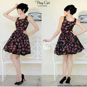 Pinup Girl Clothing Firework Lana Dress XS